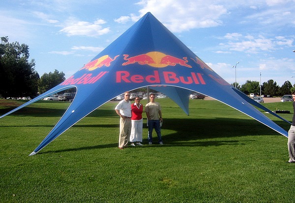 RedBull Mainosteltta