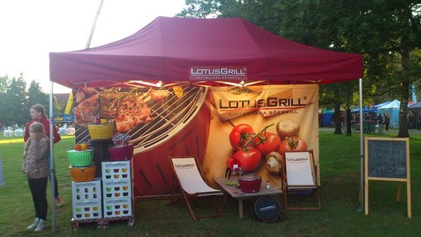 LotusGrill 3x4,5m teltta