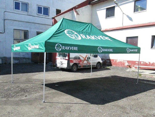 4x6m mainosteltta Rakvere