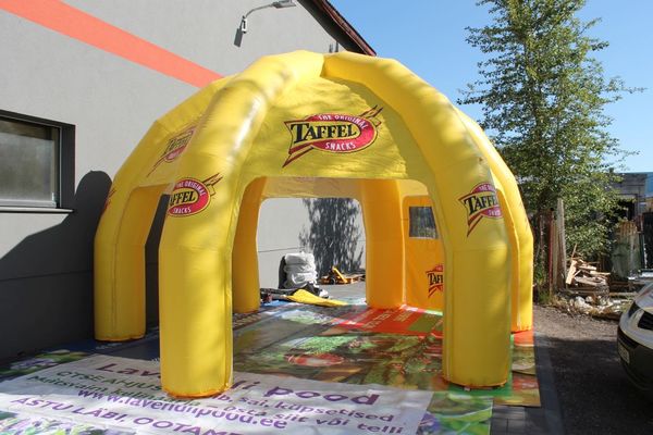 Reklaamtelk Taffel 6x6m