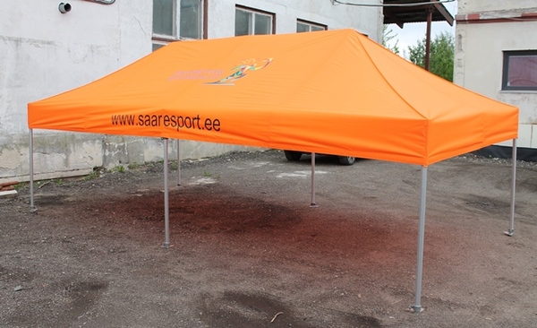 Saaremaa Spordiliidu reklaamtelk 3x6m